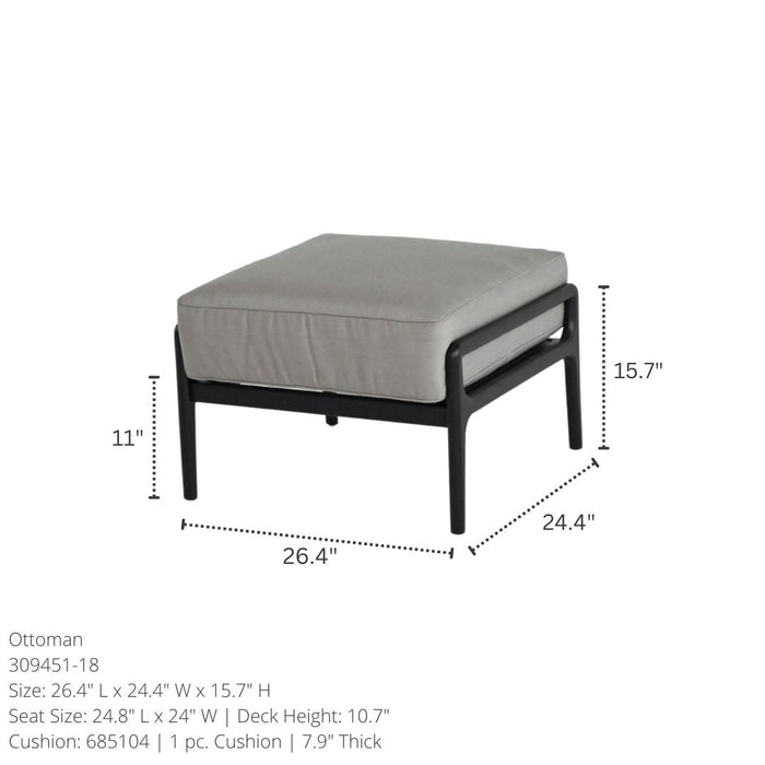 Cedar Ottoman