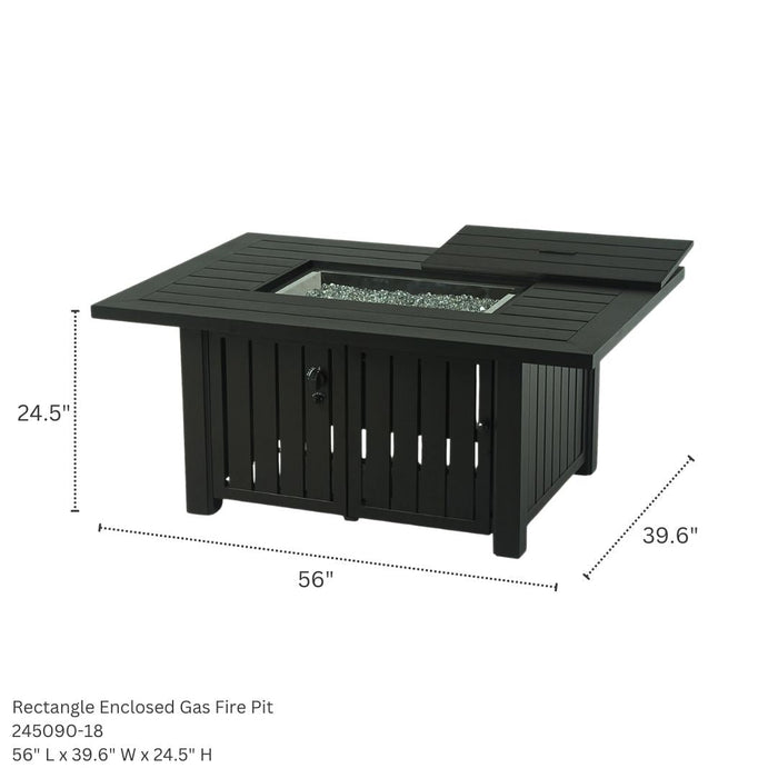 Sherwood 39" x 56" Enclosed Fire Pit