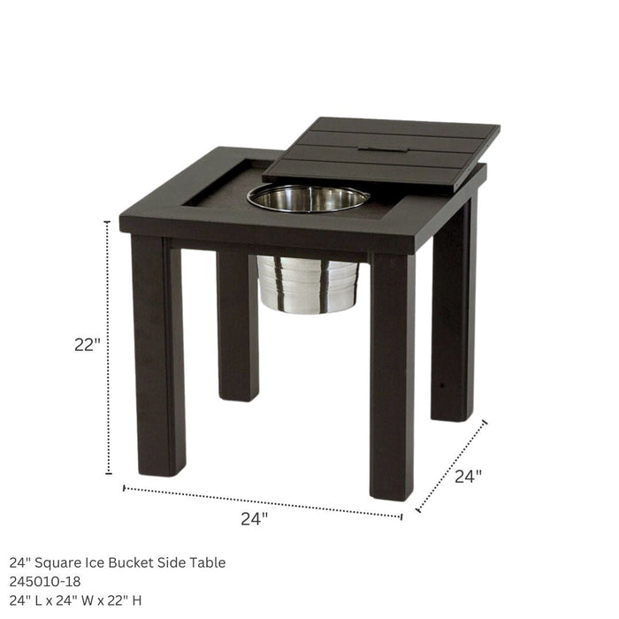 Sherwood Ice Bucket Side Table