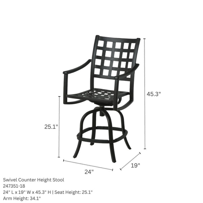 Sherwood 44" Counter Height Dining Set (5 Piece Set)