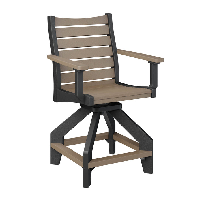 Berlin Gardens Bristol Swivel Counter Chair - Sullivan Hardware & Garden