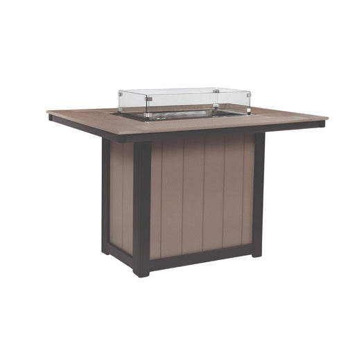 Berlin Gardens Donoma 42" x 54" Fire Table Counter - Sullivan Hardware & Garden