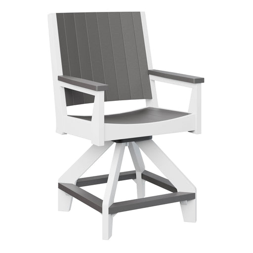 Berlin Gardens Mayhew Chat Swivel Counter Chair - Sullivan Hardware & Garden