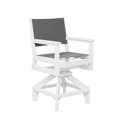 Berlin Gardens Mayhew Sling Swivel Counter Chair - Sullivan Hardware & Garden