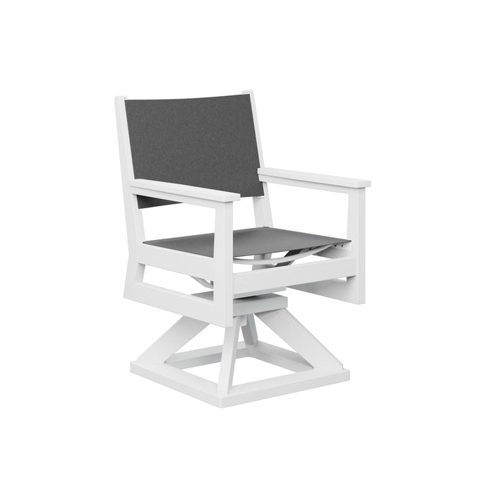 Berlin Gardens Mayhew Sling Swivel Rocker Dining Chair - Sullivan Hardware & Garden