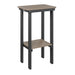 Berlin Gardens Rectangle End Table Bar Height - Sullivan Hardware & Garden