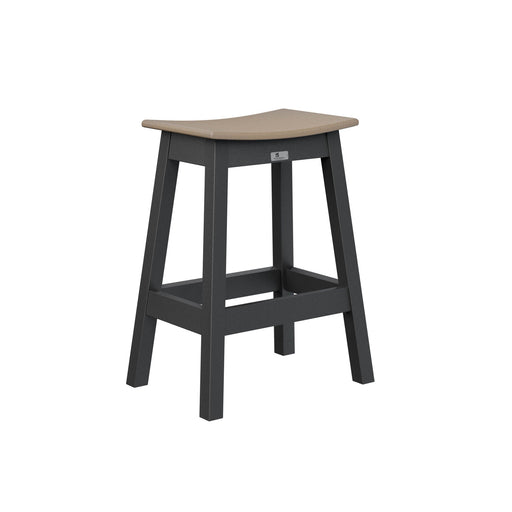 Berlin Gardens Saddle Counter Stool - Sullivan Hardware & Garden