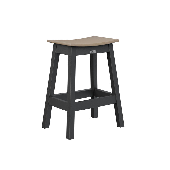 Berlin Gardens Saddle Counter Stool - Sullivan Hardware & Garden