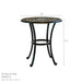 Biscayne 26" Round Table - Sullivan Hardware & Garden