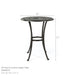 Biscayne 30" Swivel Dining Set Counter Height (3 Piece Set) - Sullivan Hardware & Garden