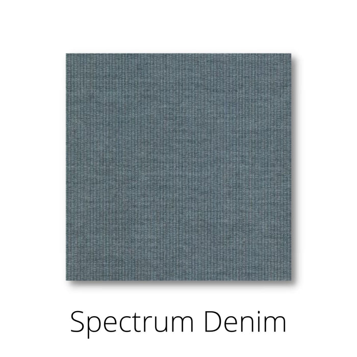 Color swatch of Sunbrella Spectrum Denim cushion fabric