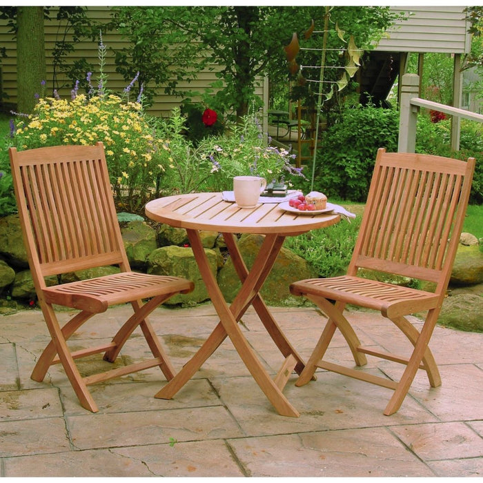 Cambridge 30" Round Folding Cafe Table - Sullivan Hardware & Garden