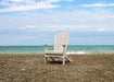 Berlin Gardens Comfo Back Folding Adirondack Chair - Seashell on the Beach