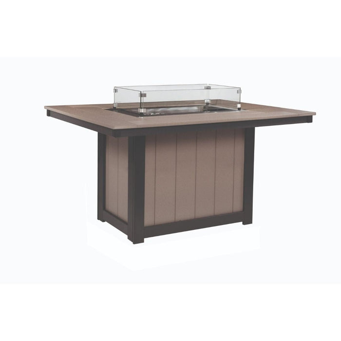 Donoma 42" x 54" Fire Table Dining - Sullivan Hardware & Garden