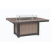 Donoma 42" x 54" Rectangular Fire Pit - Sullivan Hardware & Garden