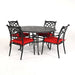 Hanamint Bella 54" Round Dining Set (5 Piece Set) - Sullivan Hardware & Garden