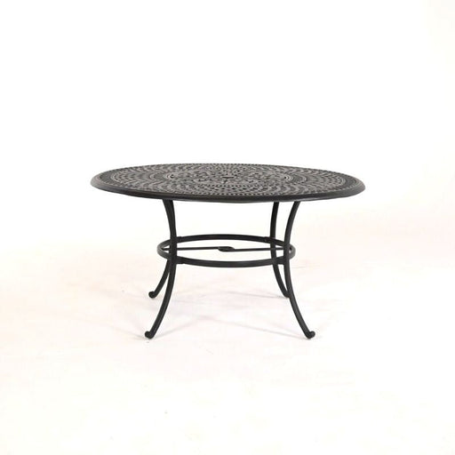 Hanamint Bella 60" Round Inlaid Lazy Susan Table - Sullivan Hardware & Garden