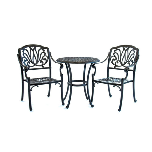 Hanamint Biscayne 26" Bistro Set (3 Piece Set) - Sullivan Hardware & Garden