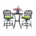 Hanamint Biscayne 30" Swivel Dining Set Counter Height (3 Piece Set) - Sullivan Hardware & Garden