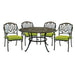 Hanamint Biscayne 48" Round Dining Set (5 Piece Set) - Sullivan Hardware & Garden