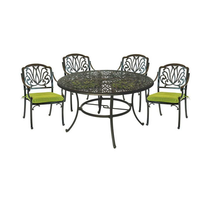 Hanamint Biscayne 54" Round Dining Set (5 Piece Set) - Sullivan Hardware & Garden