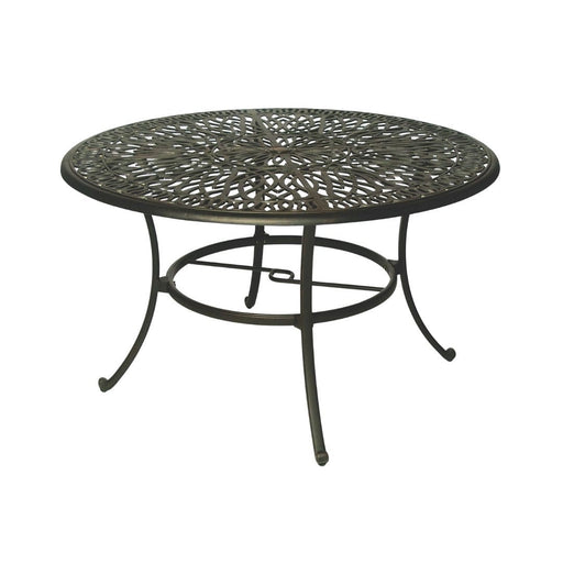 Hanamint Biscayne 54" Round Table with Lazy Susan - Sullivan Hardware & Garden
