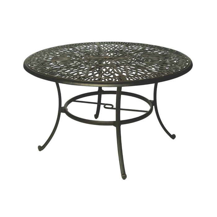 Hanamint Biscayne 54" Round Table with Lazy Susan - Sullivan Hardware & Garden