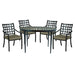 Hanamint Carlisle 48" Round Dining Set (5 Piece Set) - Sullivan Hardware & Garden