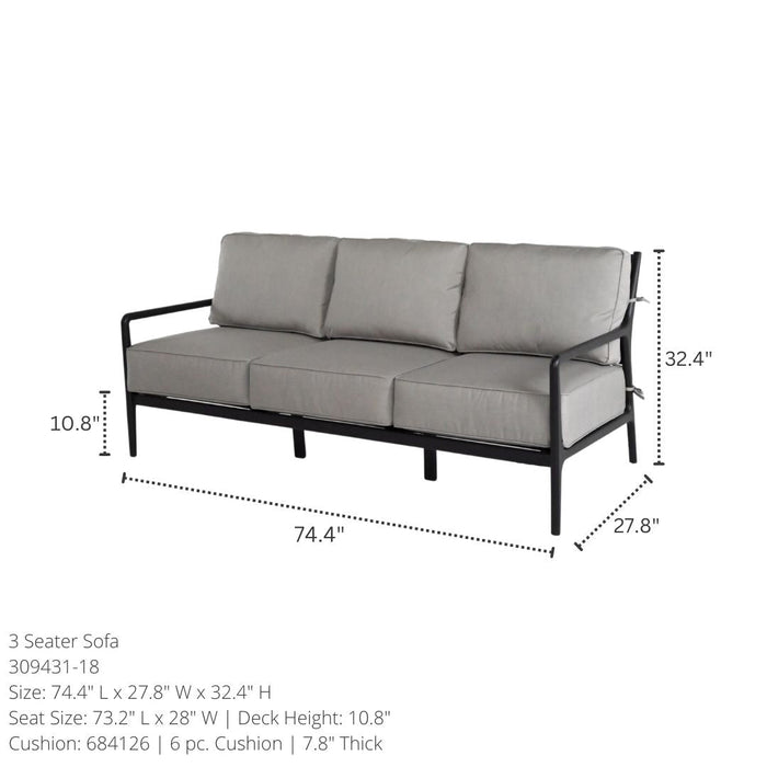 Hanamint Cedar Deep Seating Set - Sullivan Hardware & Garden