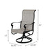 Hanamint Classic 42" x 84" Oval Sling Dining Set (7 Piece Set) - Sullivan Hardware & Garden