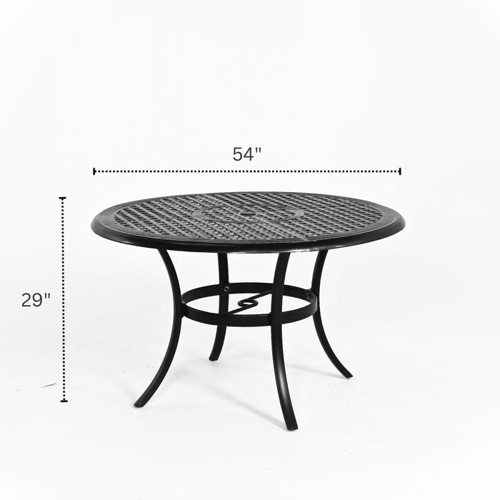 Hanamint Classic 54" Round Dining Set (5 Piece Set) - Sullivan Hardware & Garden