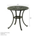 Hanamint Mayfair 30" Round Dining Table - Sullivan Hardware & Garden