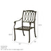 Hanamint Mayfair 54" Round Dining Set with Swivels (5 Piece Set) - Sullivan Hardware & Garden