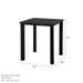 Hanamint Sherwood 36" Bar Table - Sullivan Hardware & Garden