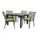 Hanamint Sherwood 44" Square Dining Set (5 Piece Set) - Sullivan Hardware & Garden
