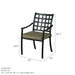Hanamint Sherwood 44" Square Dining Set (5 Piece Set) - Sullivan Hardware & Garden