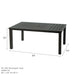 Hanamint Sherwood 44" x 68" Sling Dining Set (7 Piece Set) - Sullivan Hardware & Garden