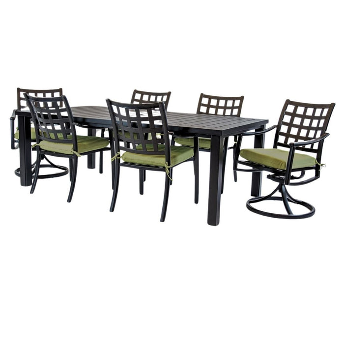 Hanamint Sherwood 44" x 84" Dining Set (7 Piece Set) - Sullivan Hardware & Garden
