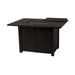 Hanamint Sherwood 47" x 64" Counter Fire Table - Sullivan Hardware & Garden