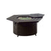 Hanamint Sherwood Hexagon Fire Pit Table - Sullivan Hardware & Garden