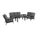 Hanamint Stratford Estate Deep Seating Set (8 Piece Set) - Sullivan Hardware & Garden