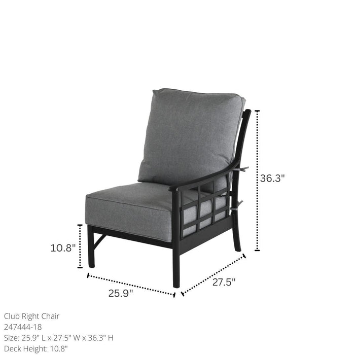 Hanamint Stratford Estate Sectional Deep Seating Set (6 Piece Set) - Sullivan Hardware & Garden