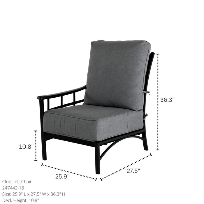 Hanamint Stratford Estate Sectional Deep Seating Set (6 Piece Set) - Sullivan Hardware & Garden
