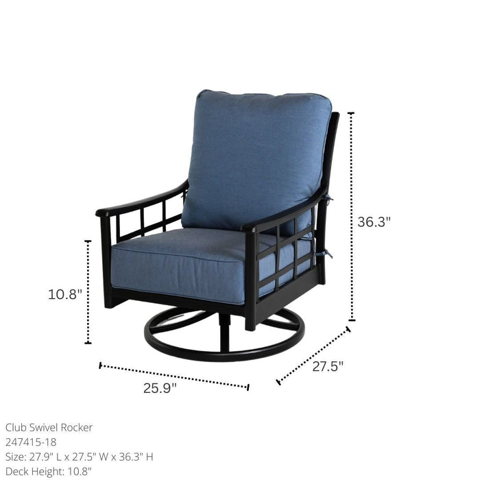 Hanamint Stratford Estate Sectional Deep Seating Set (6 Piece Set) - Sullivan Hardware & Garden