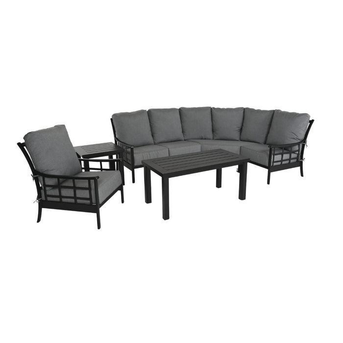Hanamint Stratford Estate Sectional Deep Seating Set (6 Piece Set) - Sullivan Hardware & Garden