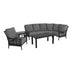 Hanamint Stratford Estate Sectional Deep Seating Set (6 Piece Set) - Sullivan Hardware & Garden