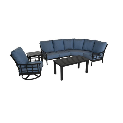 Hanamint Stratford Estate Sectional Deep Seating Set (6 Piece Set) - Sullivan Hardware & Garden
