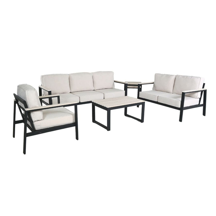 Hixon Deep Seating Set (5 Piece Set) - Sullivan Hardware & Garden