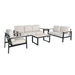 Hixon Deep Seating Set (5 Piece Set) - Sullivan Hardware & Garden