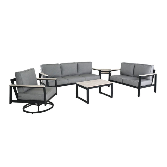 Hixon Deep Seating Set (5 Piece Set) - Sullivan Hardware & Garden